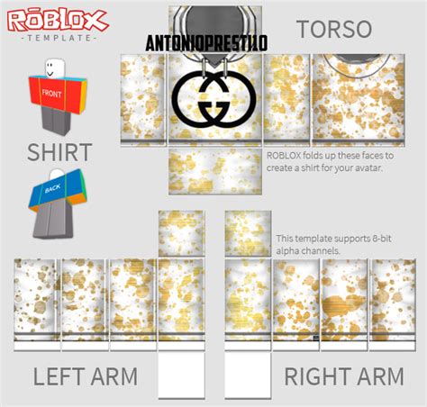 roblox gucci shirt template|Gucci shirt on Roblox.